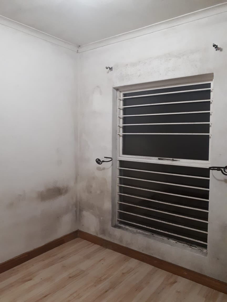 Bedroom before cleaning